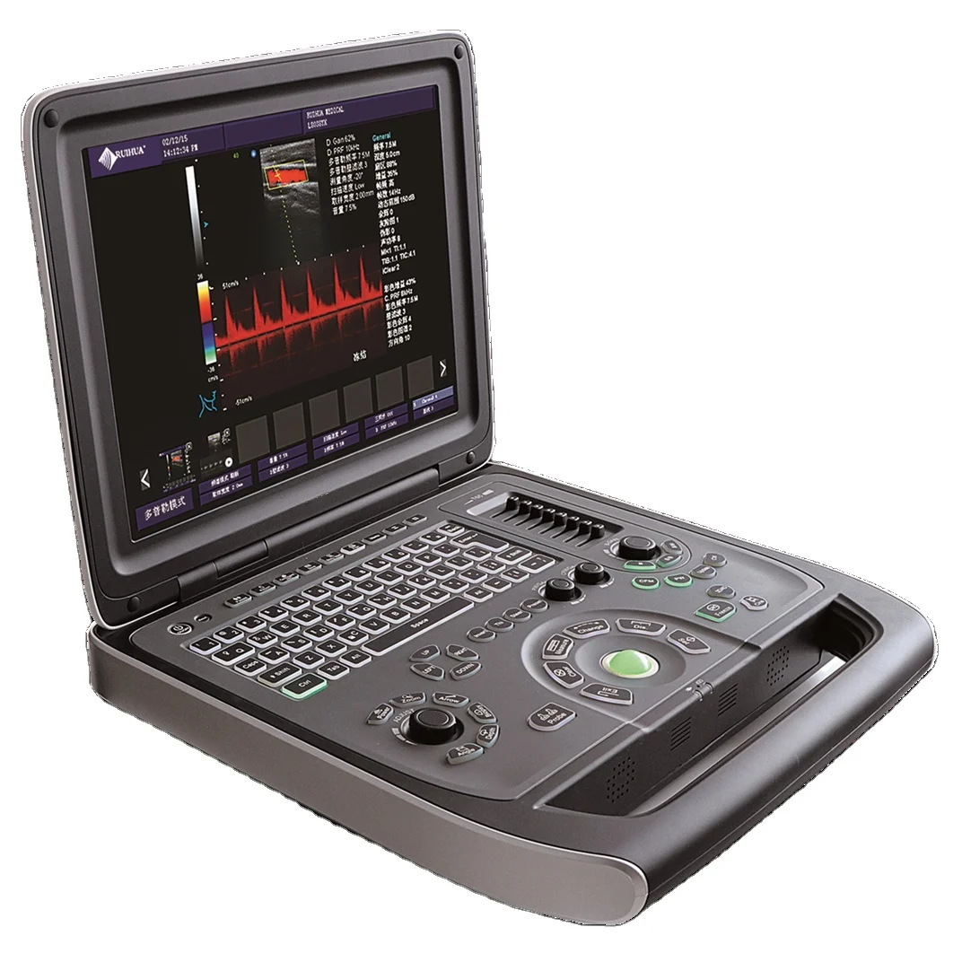 RUIHUA manufacturer cheap portable Laptop color ultrasound scanner medical ultrasound instruments