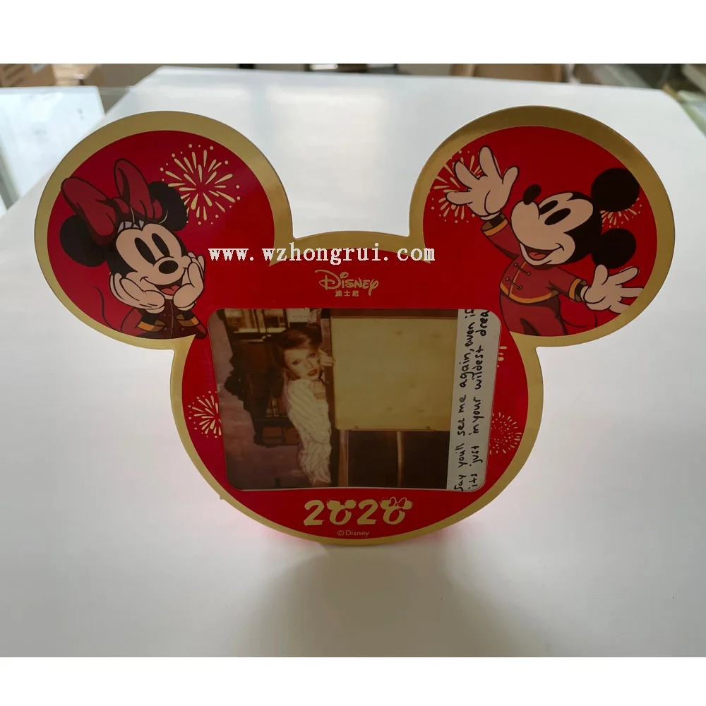 
2020 photo frame/Chinese new year promotion stand photo frame&refrigerator magnet 