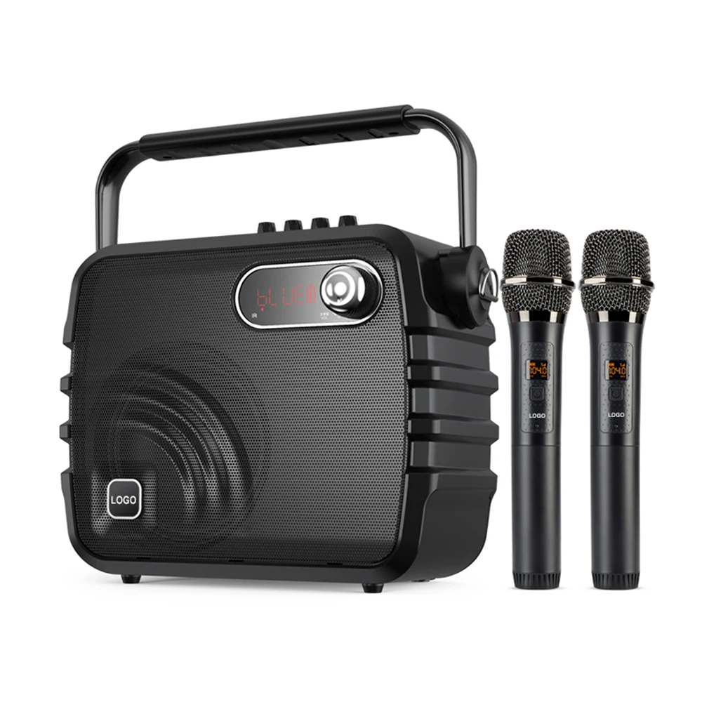 Wholesale Bluetooth Speaker High Range Speaker Multimedia Sound Box with UHF Wireless Mic Support Monitor Recording Broadcast