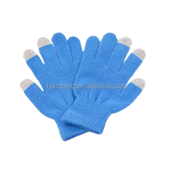 Watermelon red delicate knitted warm and windproof mittens are available in a variety of colors