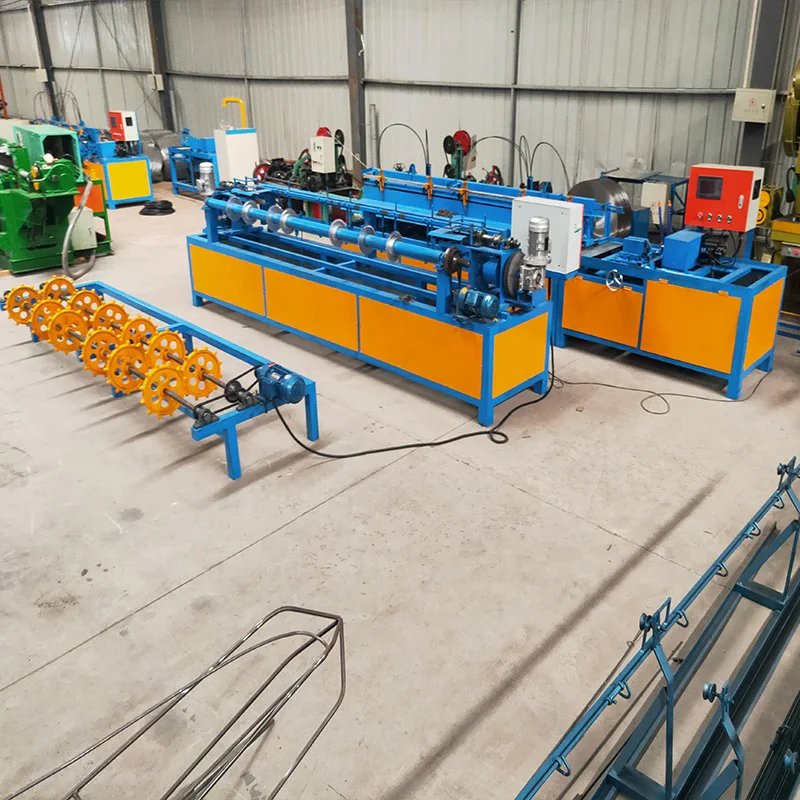 China Factory Fully Automatic And Semi Automatic Chain Link Fence Making Machine With Certificate