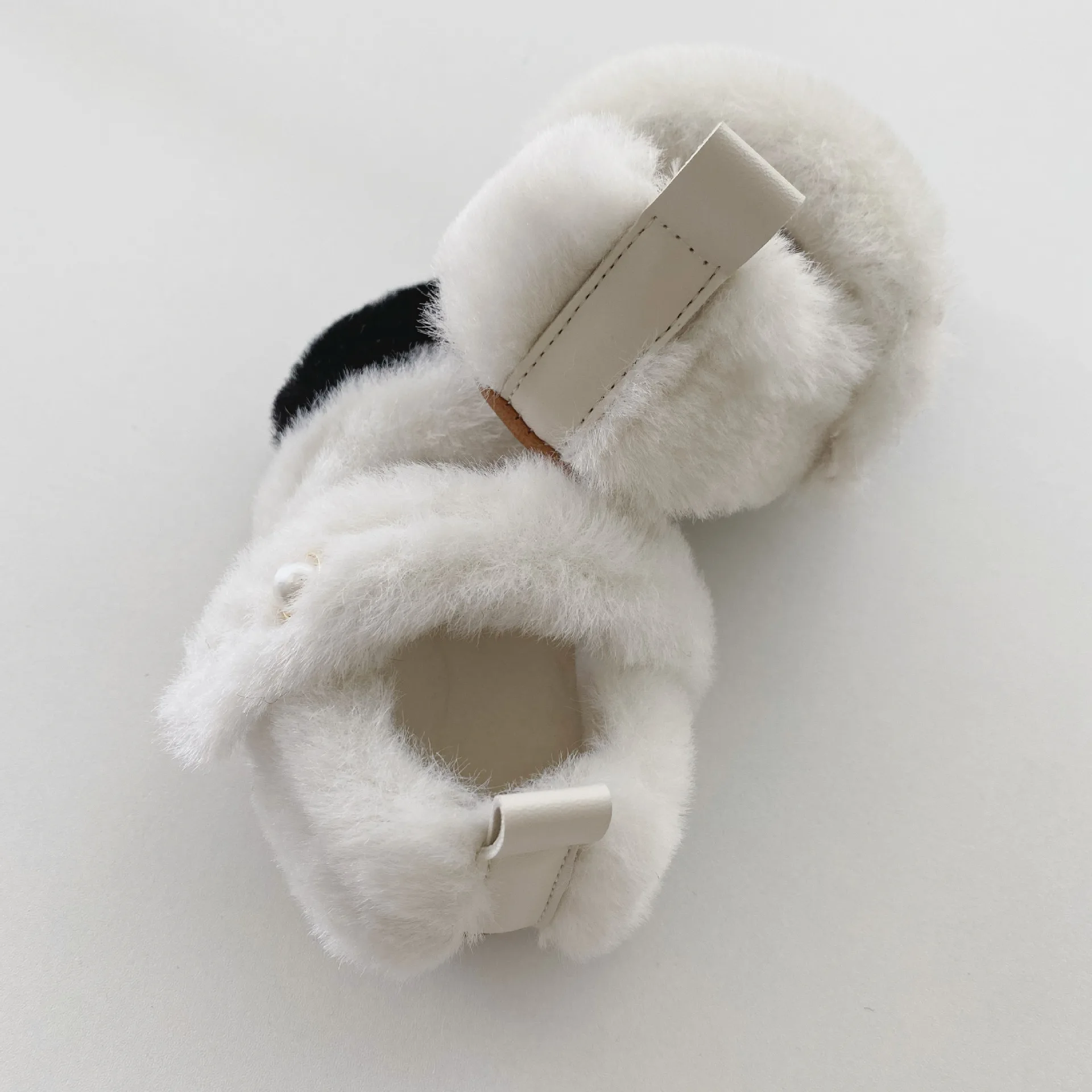 Infant winter 0-2 years old small fragrant warm woolen shoes with non slip soft soles