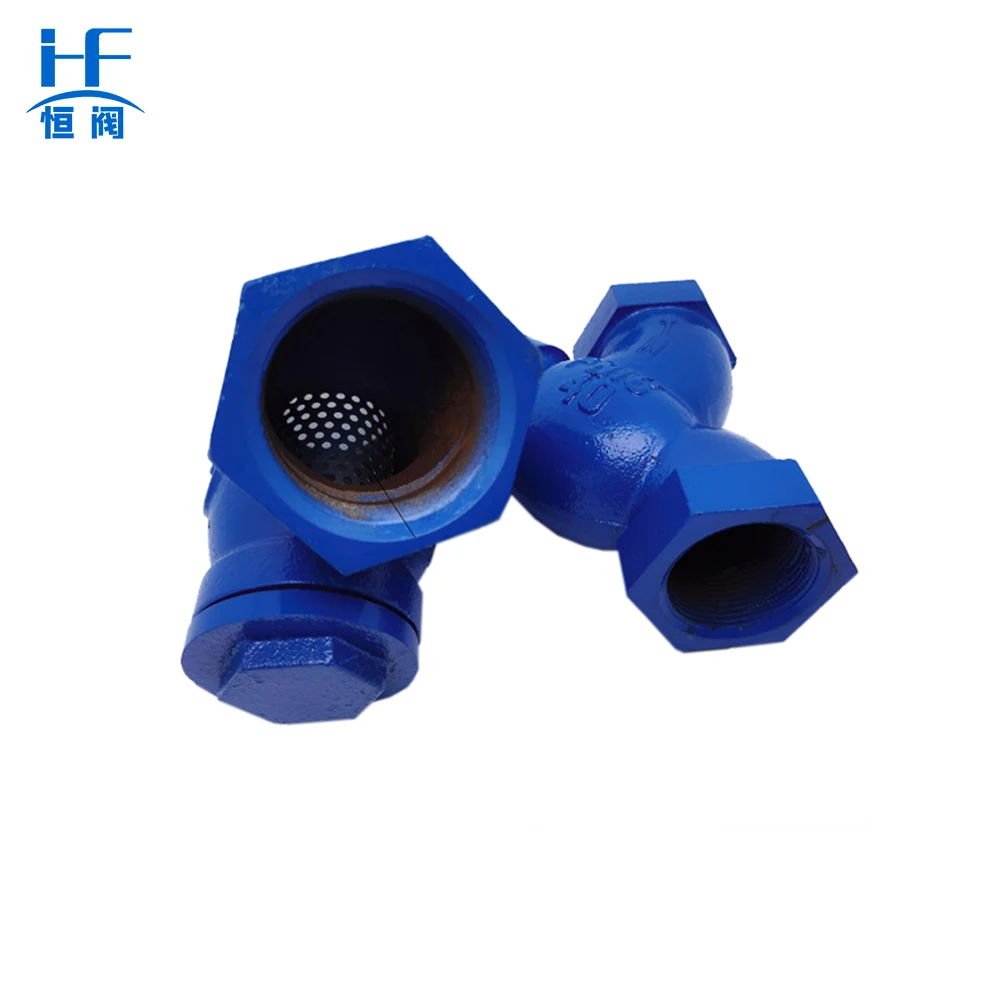 High Quality Flanged Y Strainer DN400 DIN Cast Iron Y-type Water Strainer for Flange End