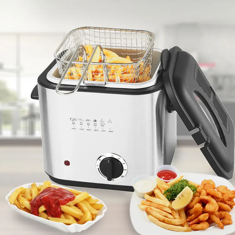 Электрические картофельные чипсы из нержавеющей стали, 1,2 л