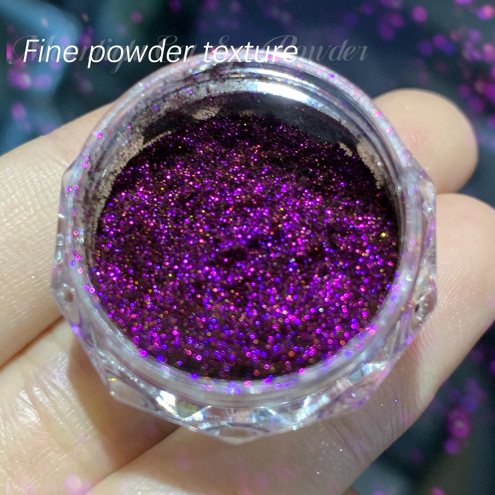 Wholesale 9D Effect Universal Silver White Crystal Quicksand Cat Eye Magnet Powder UV Gel Polish Magic Mirror Nail Pigment