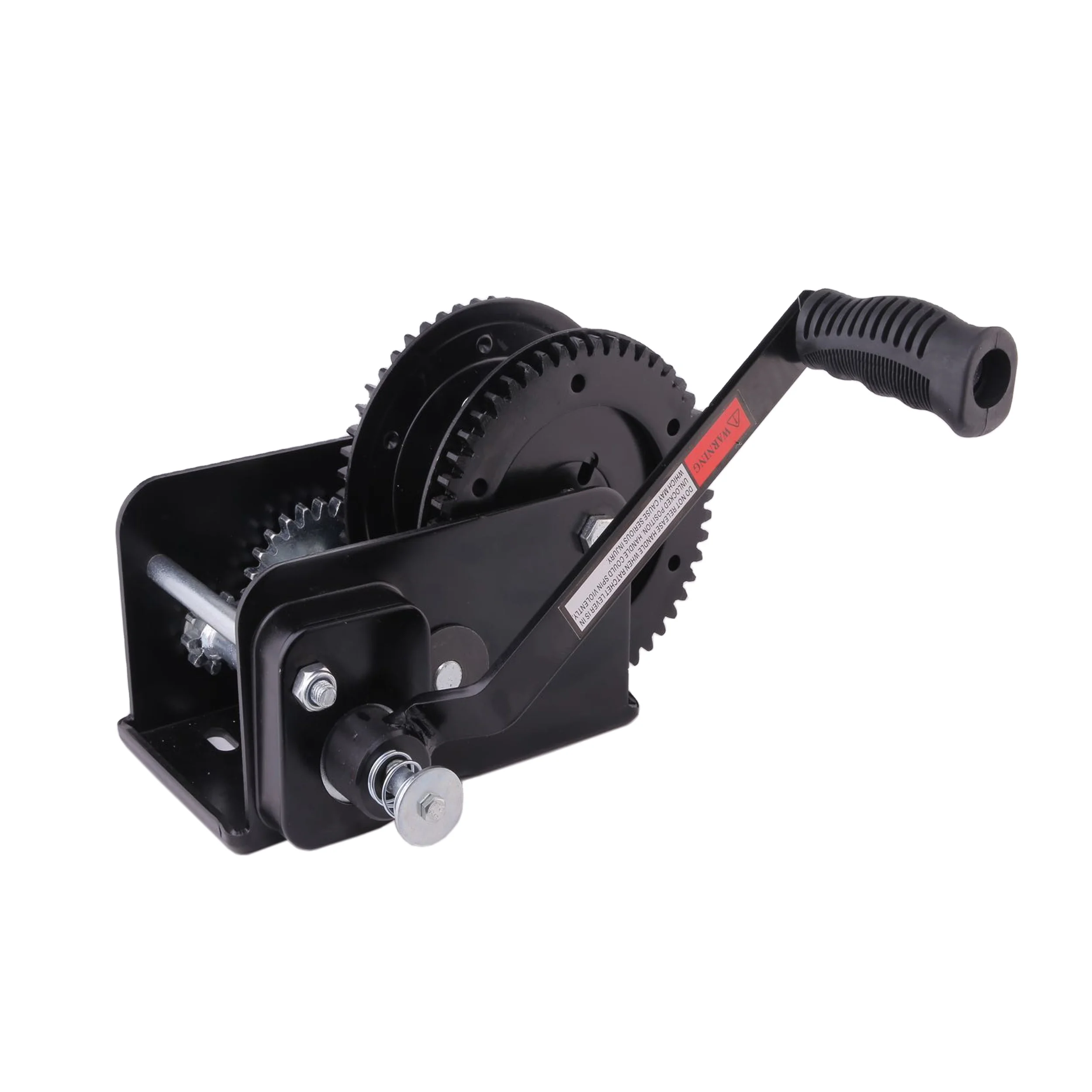 XINQI 2021 New Design 800LBS Hand Winch With Automatic Brake Drum  For Sale