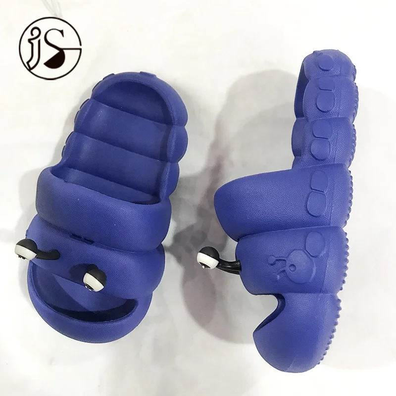 2023 summer kids outdoor indoor casual slides fashion anti slip light weight EVA slippers for children