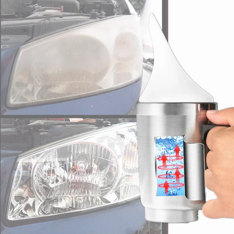 Headlight Polisher Car Polish Renovator Headlights Polishing liquid Polymer Chemical Polishing Car Headlight Restoration Kit
