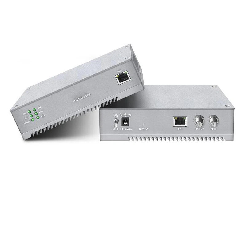 SKD210X многоканальный IP-радиочастотный цифровой ТВ-модулятор 4 носителя CATV головная система 1 гигабитный