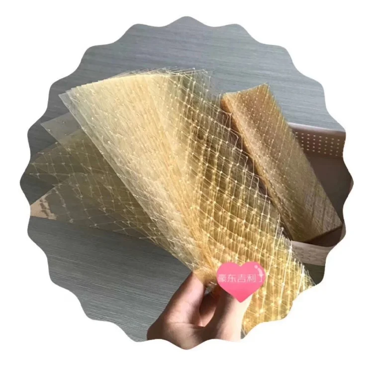 Gelling agent food additive edible  leaf gelatin sheet