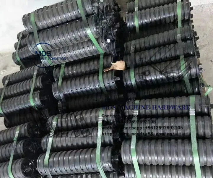 mining belt conveyor roller, return idler roller, carrying idler roller