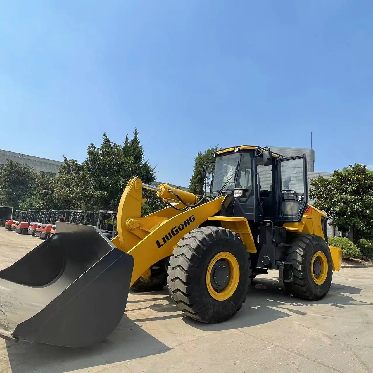 Popular selling LG loader new model 856H wheel front loader in shanghai