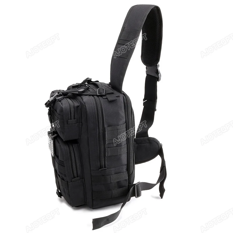 AJOTEQPT Custom Multifunctional Laptop Hiking Sling Bag Fashionable Messenger Bag for Men