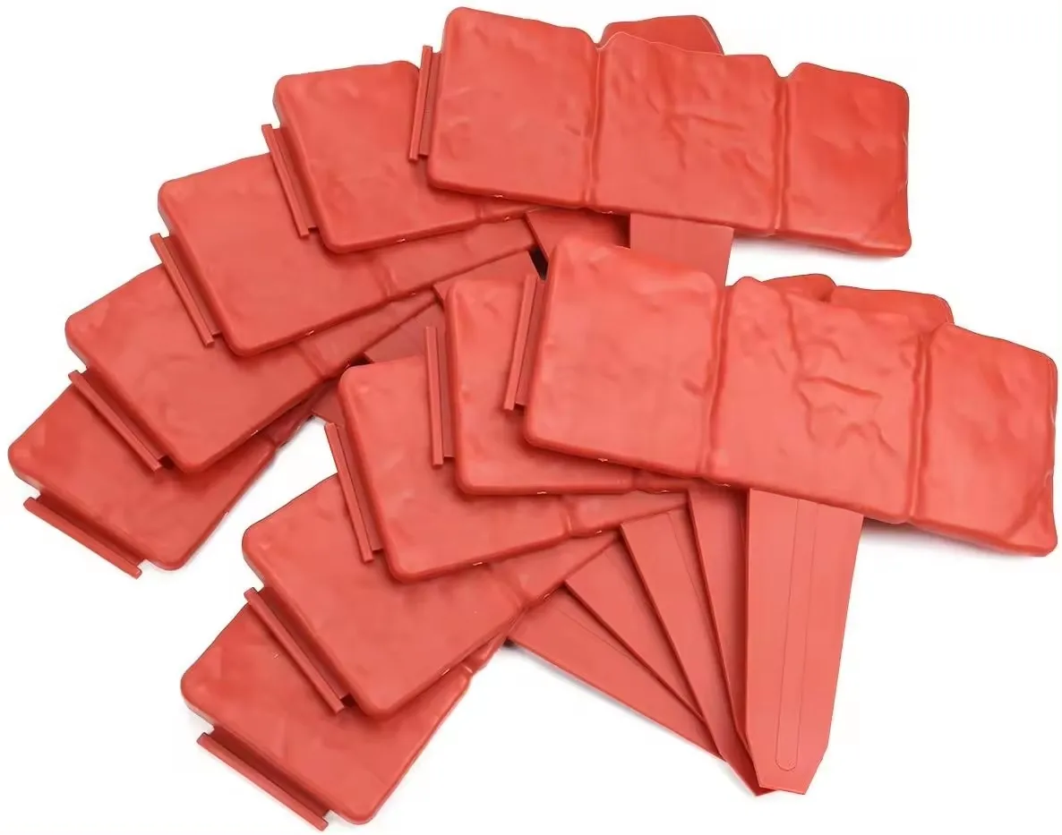 JNZ New Type garden edging border landscaping Lawn Garden Edging Border plastic brick lawn garden edging