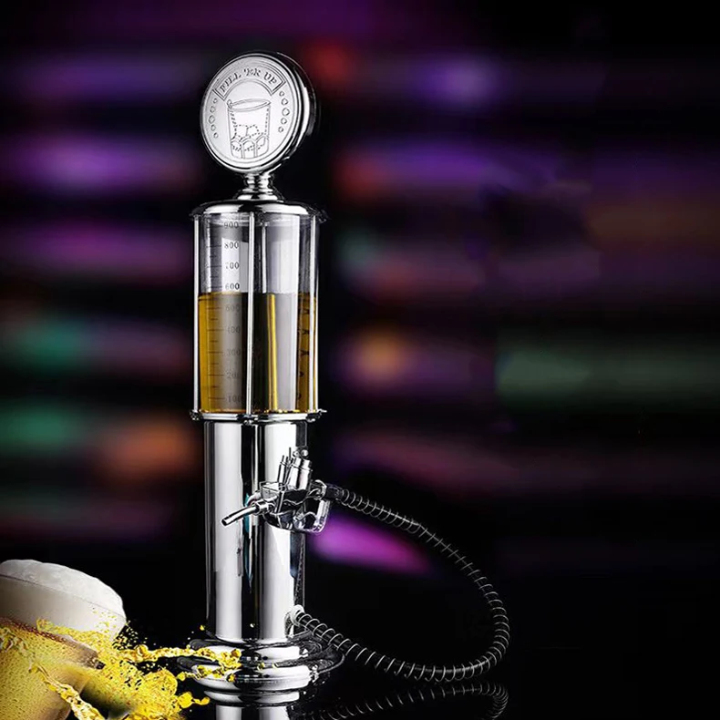 Single-Head Auto Parts Dispenser for Gas Station Beer Wine Cannon Bar Beverages Wine Barrel Storage-Power Distribution Equipment