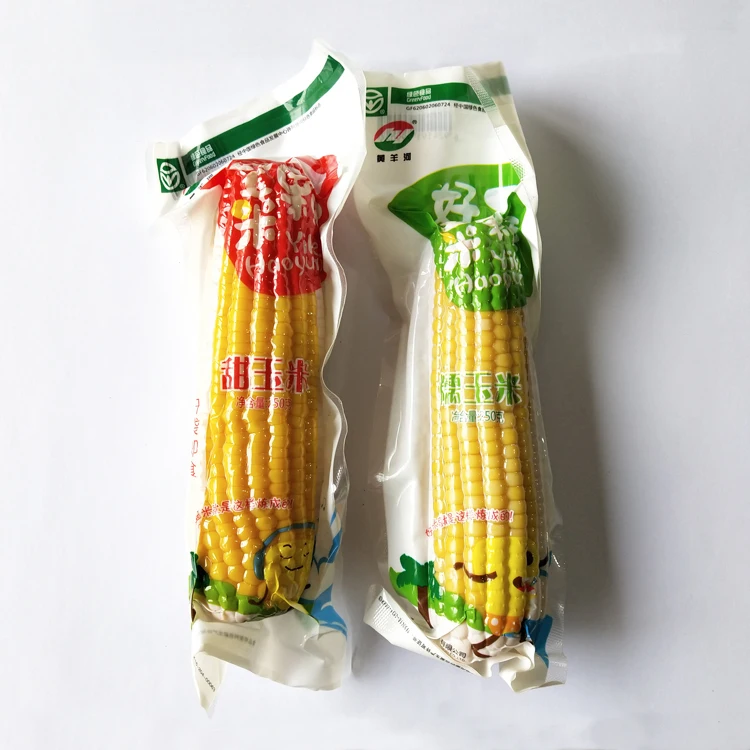 Hot sale sweet corn retort pouch vacuum packing bag price for food bags