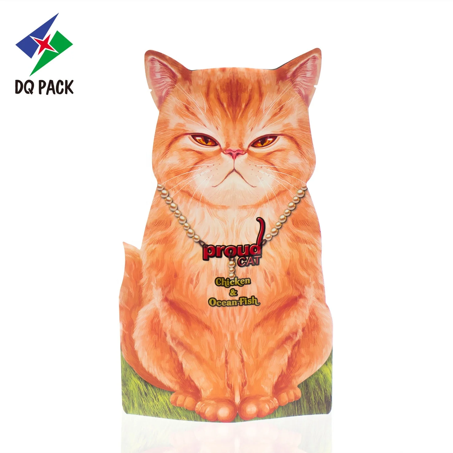 DQ PACK на заказ 5 кг 10 сумка для корма кошек домашних животных алюминиевая пластиковая упаковочная