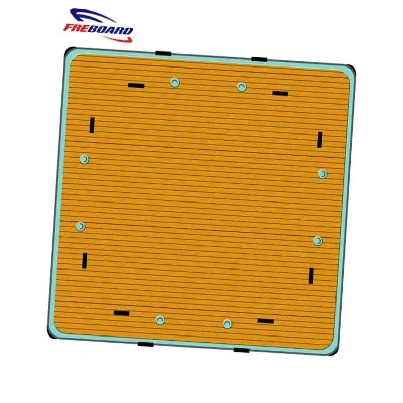 New Design Inflatable Water Leisure  Platform Air Pontoon Inflatable Dock