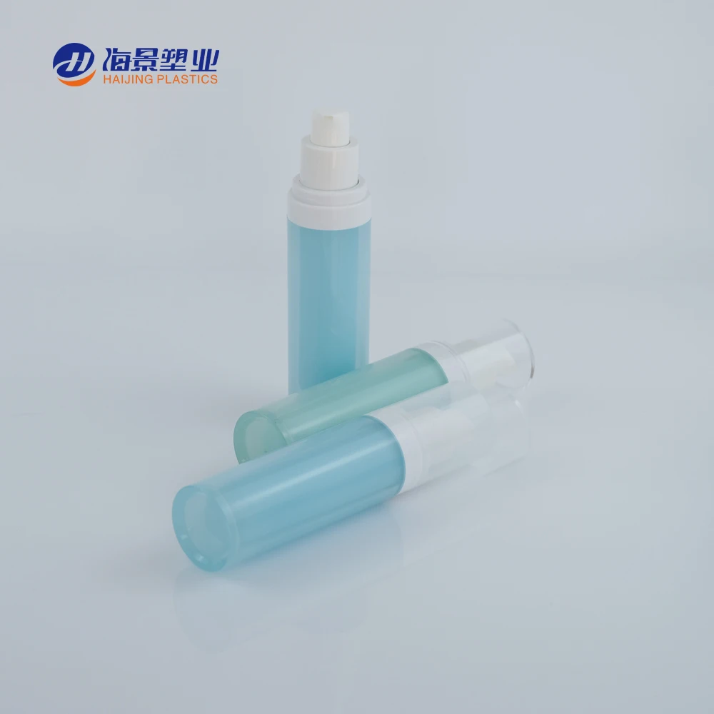 Round  Acrylic Bottle Skin Care Toner Package Lotion Pump with Lip customization Color