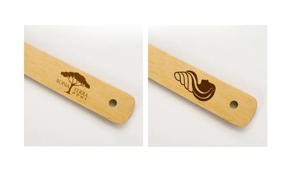 Eco Friendly Organic Bamboo Wood Elevated Cooking Utensils Set Serving Bamboo Kitchen Utensils Cookware Set