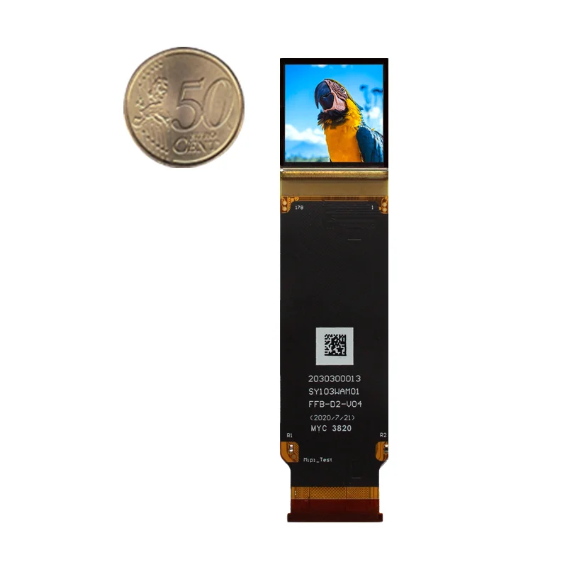 SeeYA SY103WAM01 3000nits 2560x2560 1 inch i2c mipi micro oled display module for ar augmented reality smart glasses HMD HUD