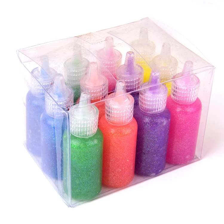 Ex-factory Price Safe Non-toxic Liquid Glitter Glue Paper Arts Glitter Glue For Kids DIY Craft