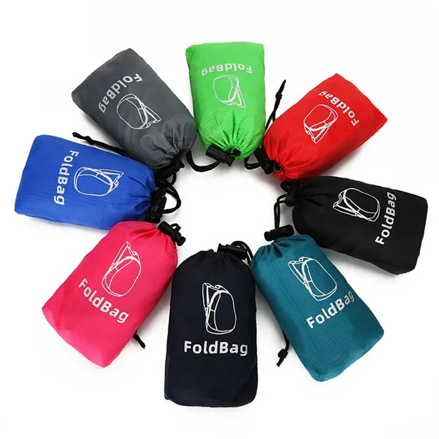 Custom logo Cheap foldable light Outdoor Lightweight hiking backpack waterproof large capacity sports backpacks