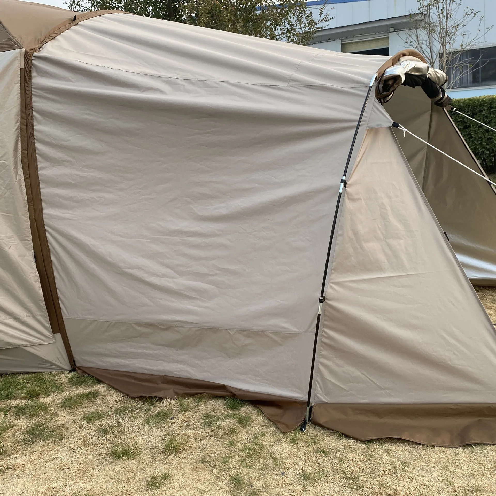 Hexagonal tent outdoor portable folding field camping equipment sunshade rain anti mosquito automatic tent