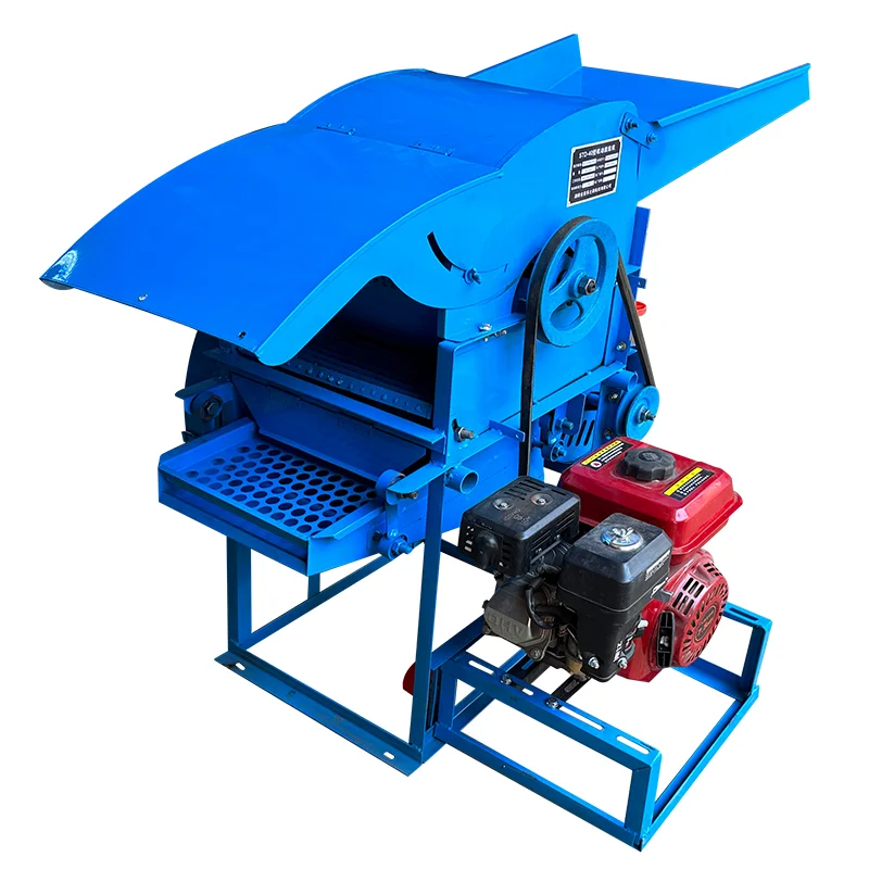home use Gasoline Engine Maize Thresher Machine High Quality Sunflower Thresher Corn Threshing Machine