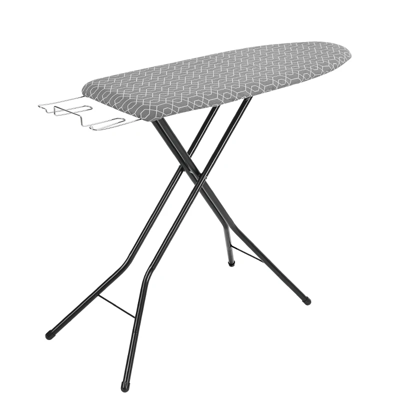 Factory Price Hotel Ironing Board Detachable Legs Foldable Plastic Ironing Board With Retractable Steel Wire Iron Rest