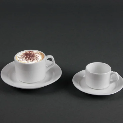 40cc high quality ceramic espresso cup and saucer