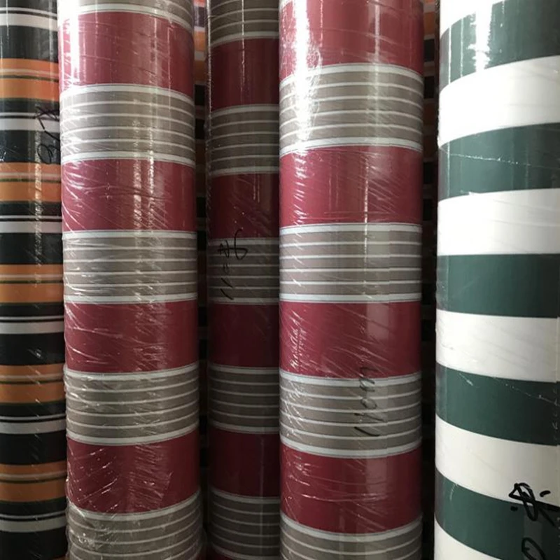 pu coating solution dyed acrylic fabric for awning