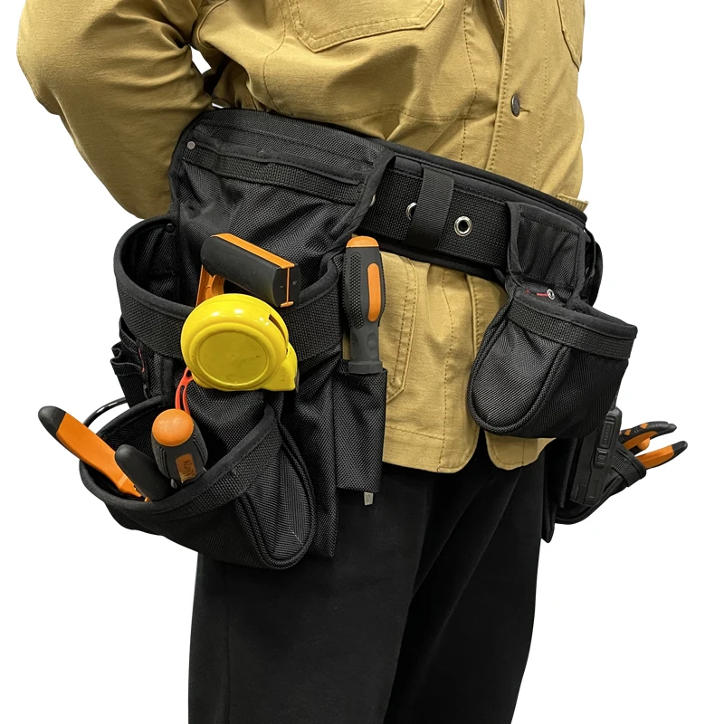 VUINO High Quality Durable Adjustable Electrician Cleaning Waist Tool Bag Belt for Carpenter
