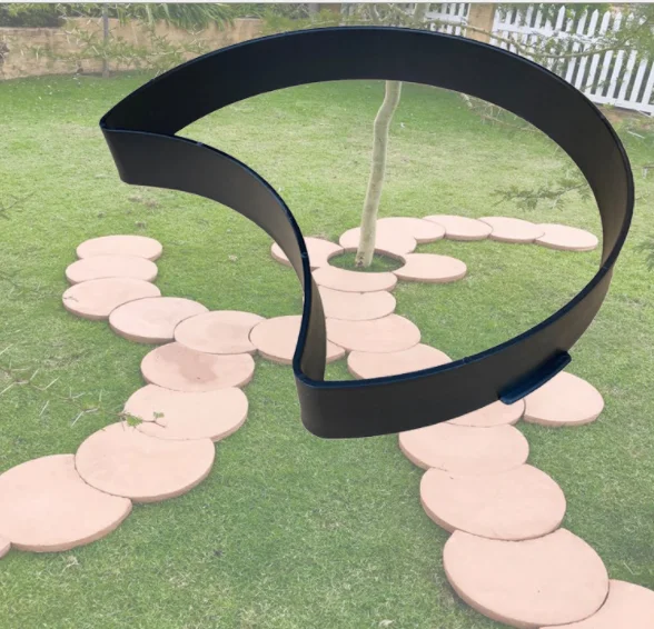 Plastic Walk Maker Concrete Stepping Stone Mold Garden Lawn Path Paver