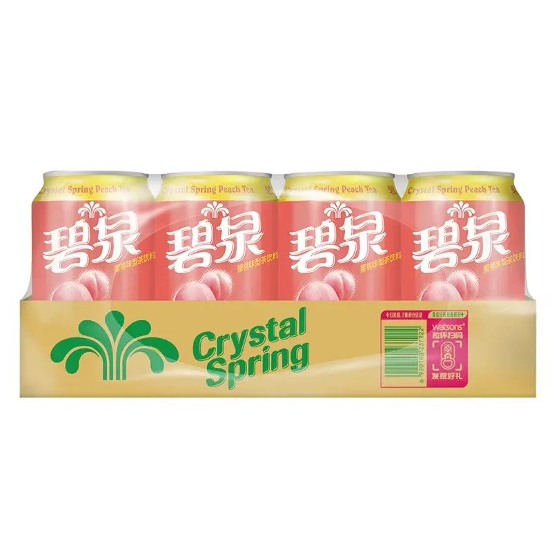 New Arrivals Peach Tea 330ml aerated water sparkling water soft drinks tea drink juice drink