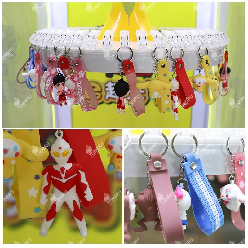 Coin operated machine duck lucky planet clip prize clamp snacks vending arcade crane game clip claw machine