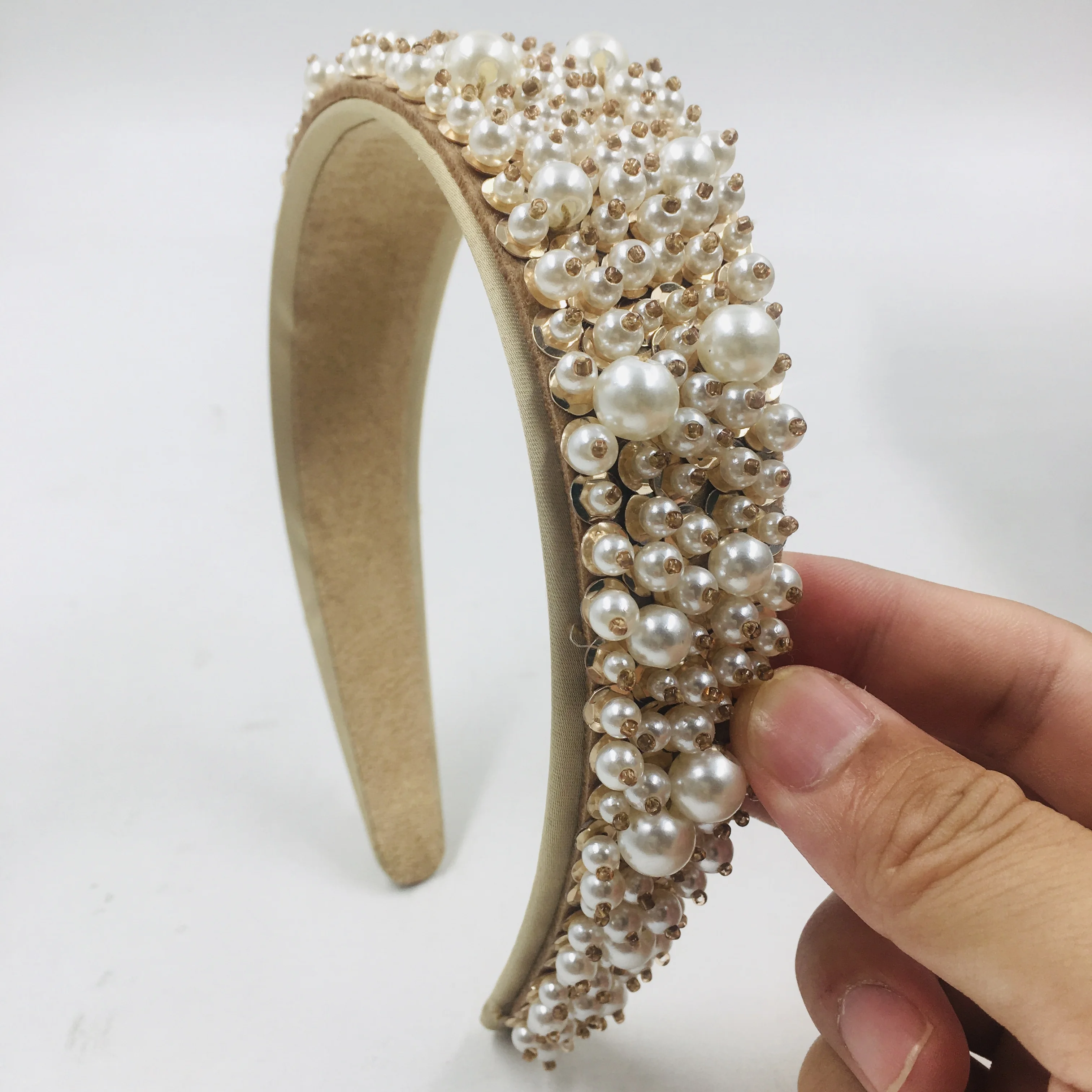 FINESTYLE  Ready to ship 015 hair accessories for girls beauty headband baby bow hairband