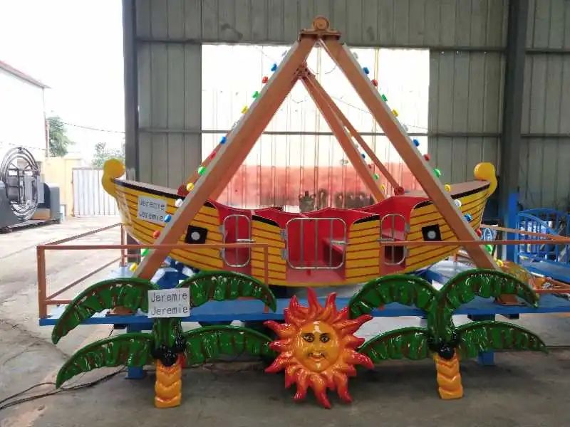 Amusement Kiddy ride small pirate boat