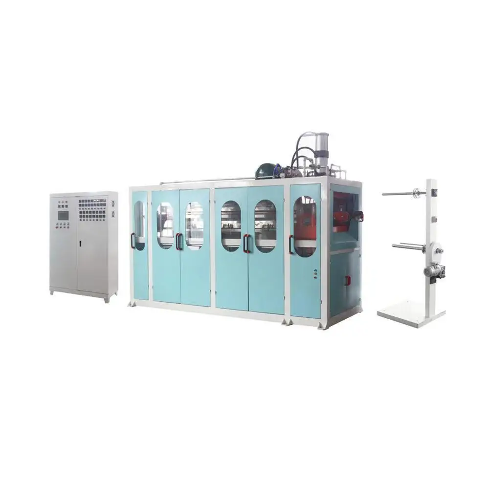 
Disposable Plastic Bowl Glass cup making machine production line ,plastic Cover making machine 750 model 