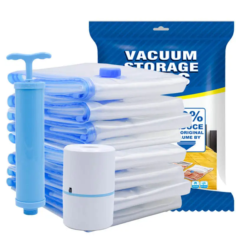 Minimalist Style Vacuum Storage Bag for Clothing and Breast Milk Vacuum Compression Storage Bags