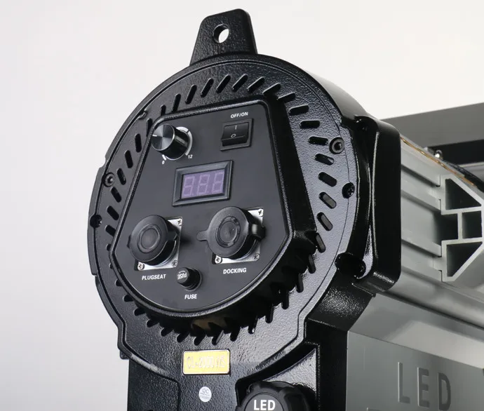 
Bolangte 200Watt CL-2000WS LED fresnel video light photography equipment photo studio light led focus spot light 