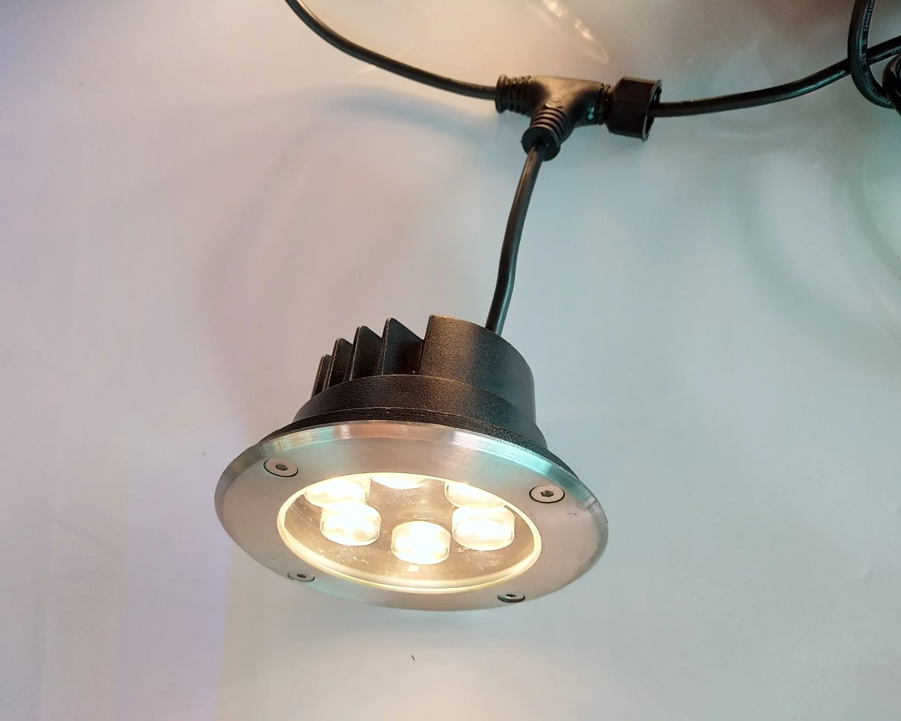 Фабрика AC85-265V 6 Вт/12 Вт/18 Вт Водонепроницаемый IP67 холодный/Чистый/теплый белый светодиодный подземный светильник с 3 летами гарантированности