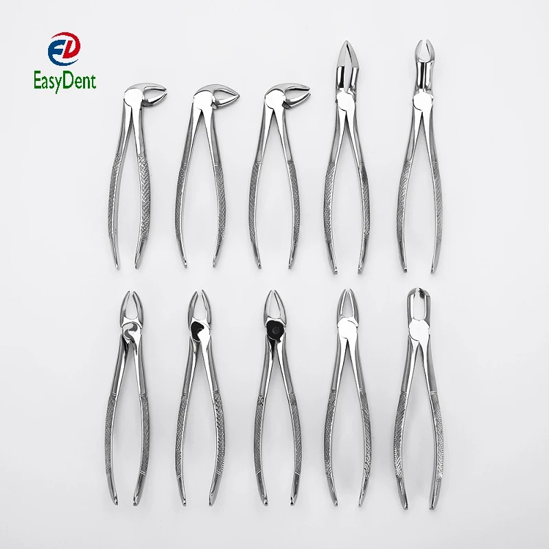 Tooth Extracting Forceps Dental Pliers for Dentist with Tool Kit Surgical Extraction Instrument