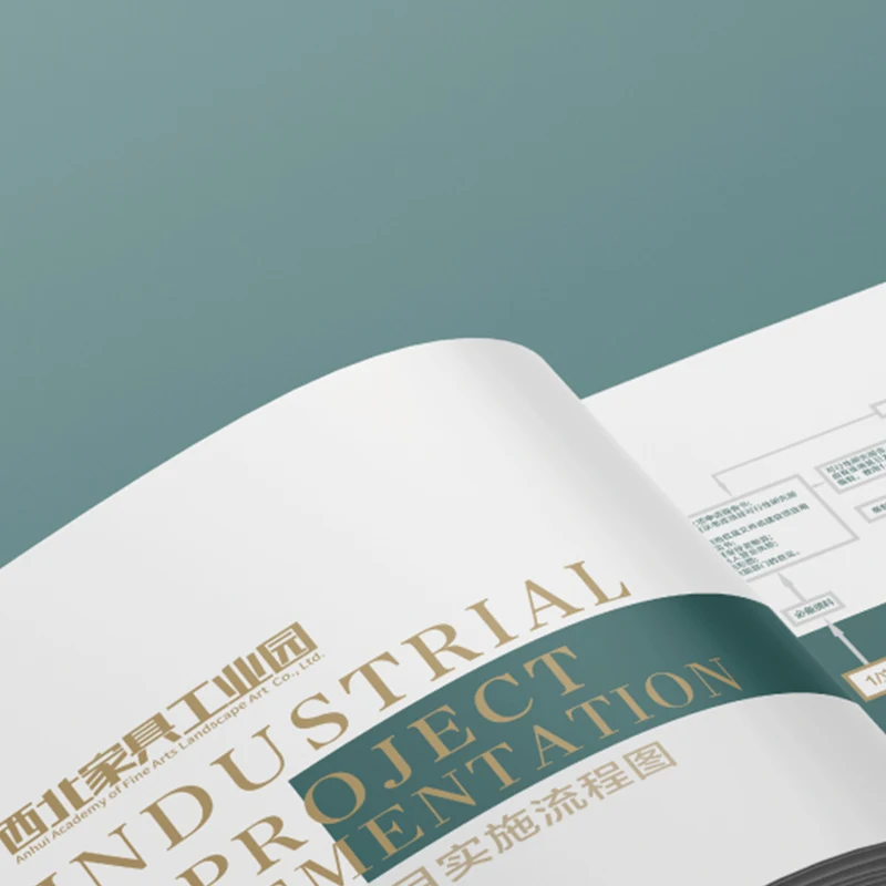 Cheap Promotional Product Catalogue Full Color Printing Hardcover Book Perfect Binding Books