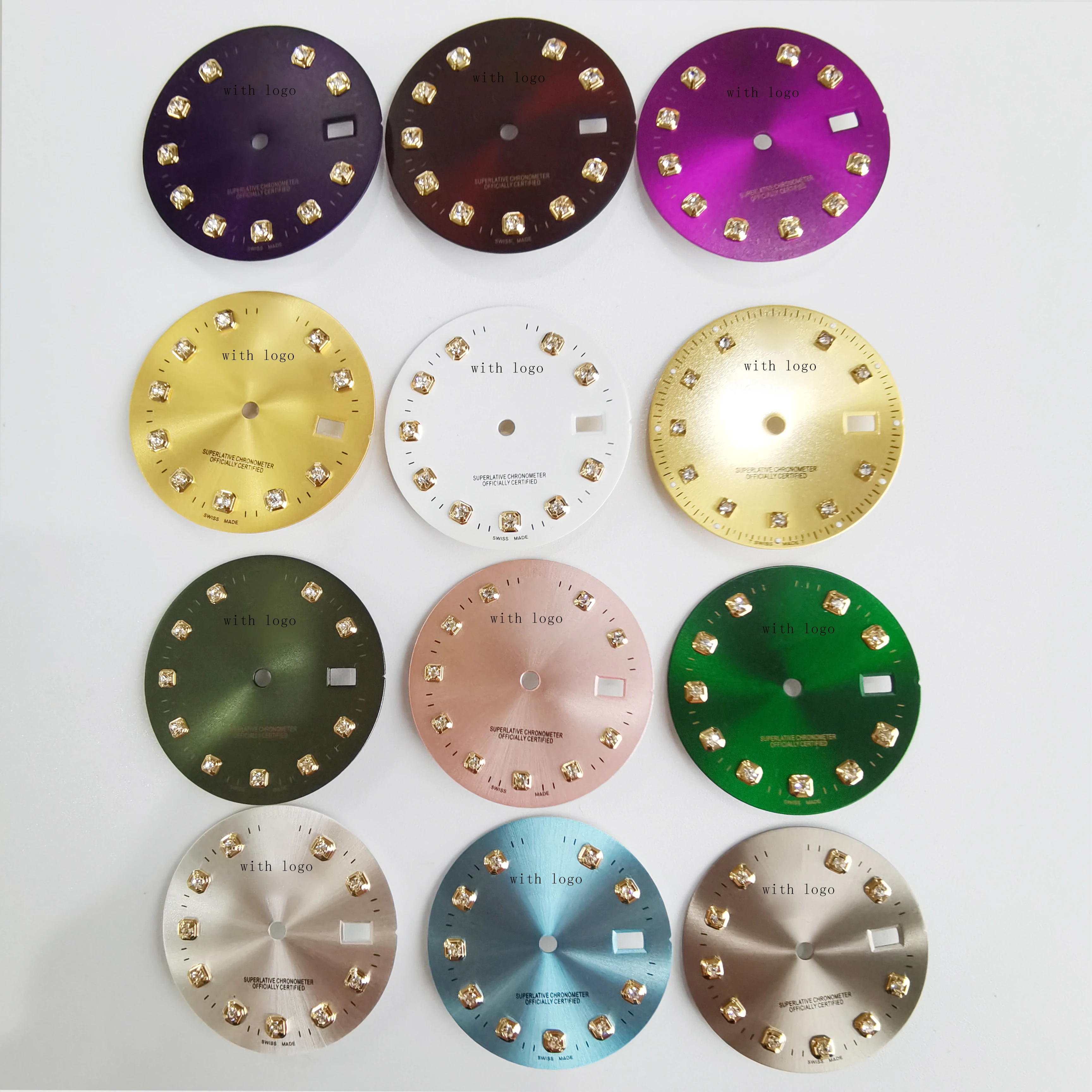 Watch Dial For 36mm lady watch 16233 16013  Fit to 3135 3035 Movement, Afterrmarket Watch Repair Parts.