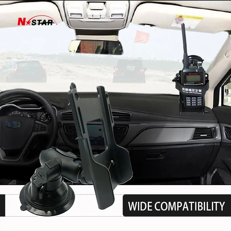 Mount Twist Lock Suction Cup Mount with Universal Grip Cell Phone Holder Motorcycle For Ram