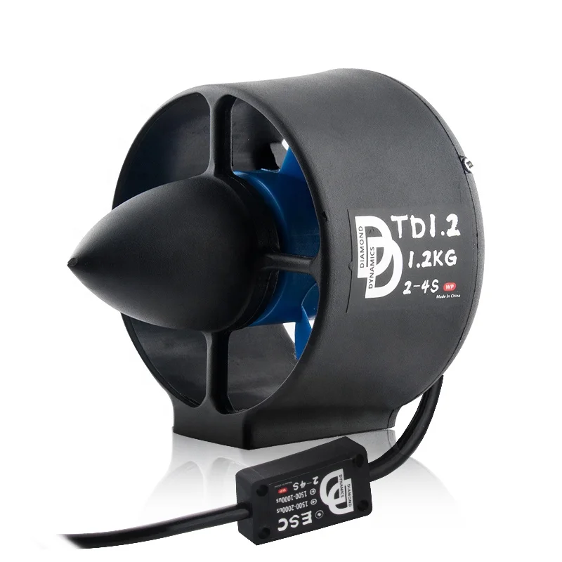 DD TD1.2 24V 350KV 3S-6S Rov Thruster 100M Robot Detects Underwater Thrusters 12 Volts BLDDC Brushless Motor