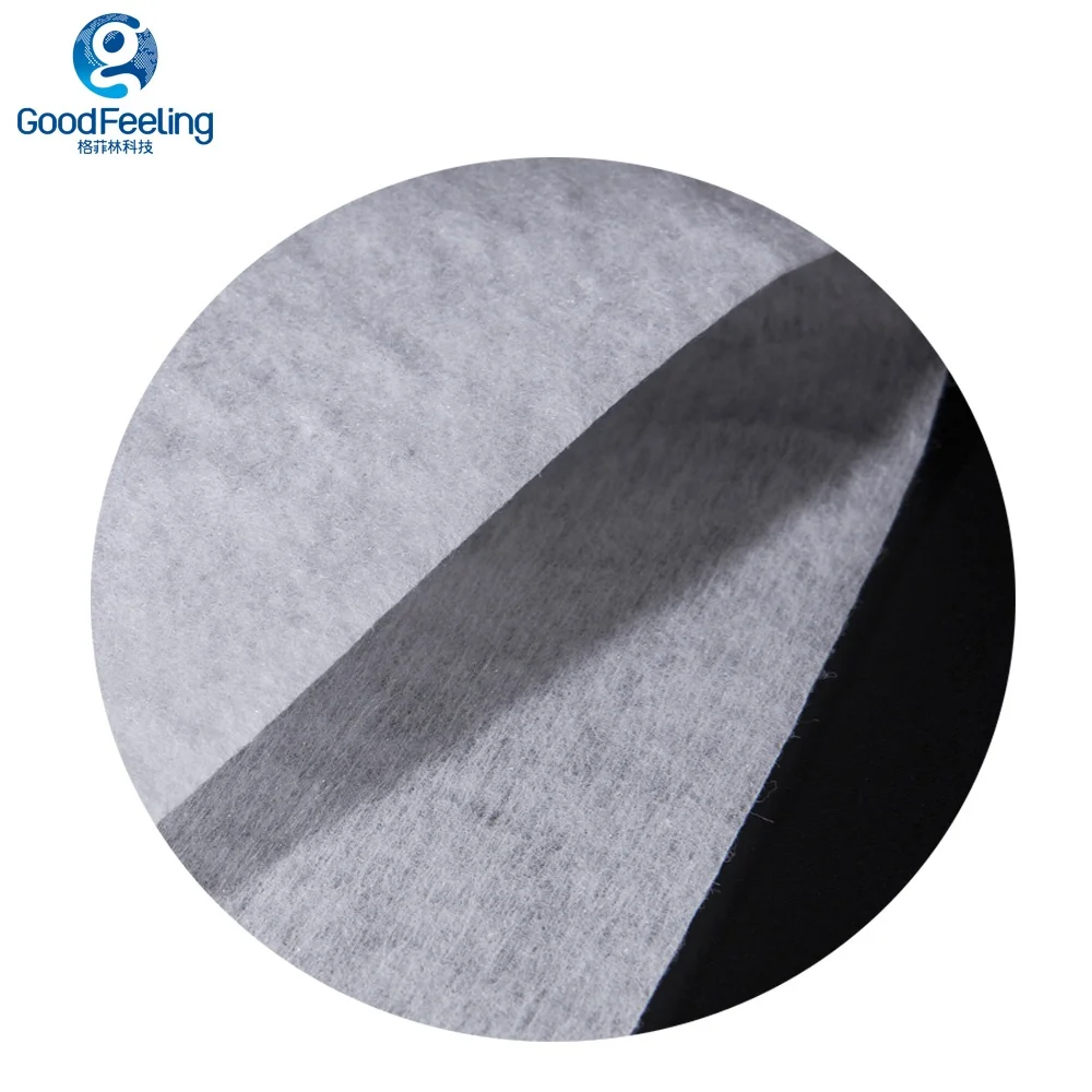 Professional wholesale ES hot air cotton 100% ES nonwoven fabric hot air through nonwoven use in KN95