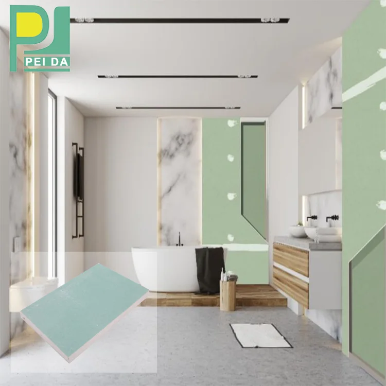House Building Materials Drywall Gypsum Board Plasterboard Easy To Instal