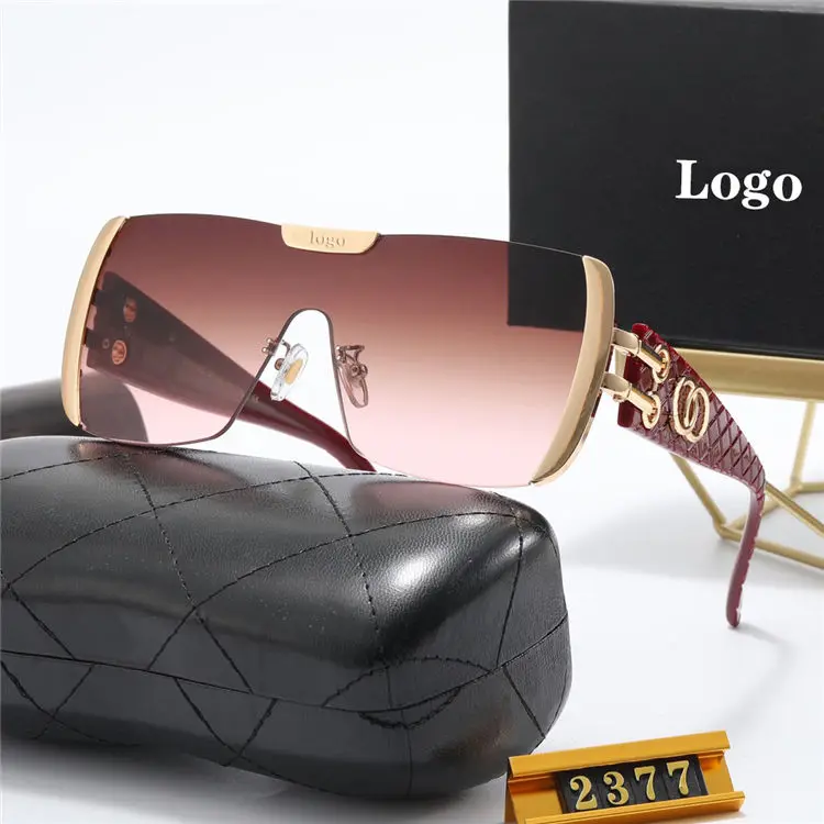 Famous Designer Eyeglasses Wholesale Price Luxury Colorful Gradient Lens Brand Design Ladies Shades Sunglasses